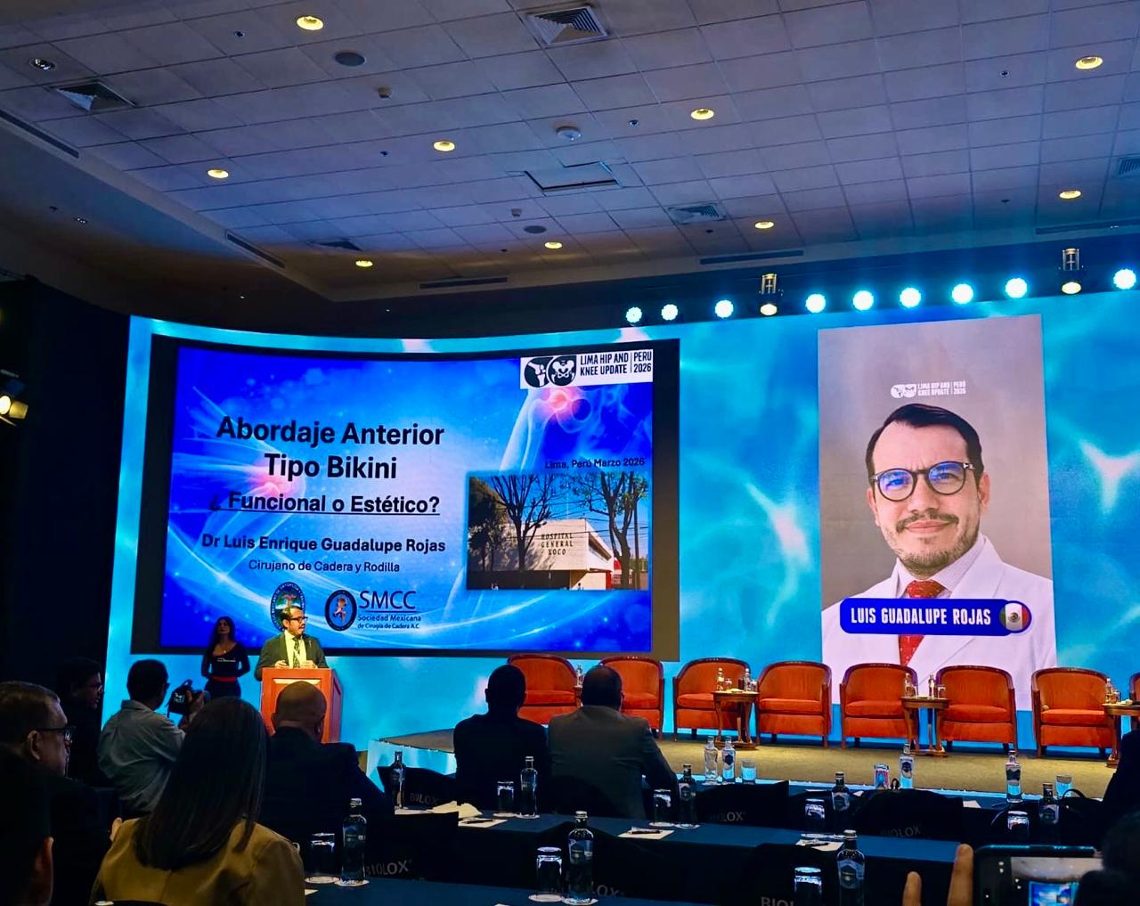 Dr. Luis Enrique Guadalupe Rojas: Liderando la innovación en Cirugía de Cadera a nivel internacional